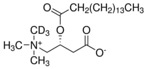 Palmitoyl-L-carnitine-(N-methyl-d3) Structure
