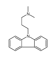 9-(3-(N,N-二甲基氨基)丙基)咔唑结构式