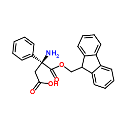 Fmoc-D-Beta-苯丙氨酸结构式