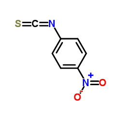 4-硝基苯基异硫氰酸酯结构式
