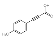 3-(对甲苯基)丙炔酸结构式