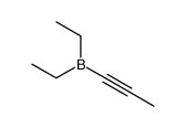 diethyl(prop-1-ynyl)borane结构式