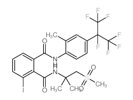 氟虫双酰胺结构式