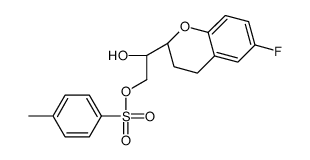 (1’R,2R)-2-(2’-Tosyl-1’,2’-dihydroxyethyl)-6-fluorochromane结构式