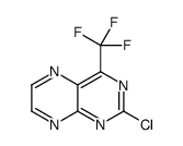 2-Chloro-4-trifluoromethylpteridine结构式