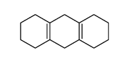 1,2,3,4,5,6,7,8,9,10-decahydroanthracene结构式