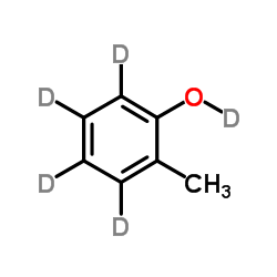 2-Methyl(O-2H5)phenol Structure