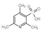 2,4,6-Trimethylpyridine-3-sulfonic acid Structure