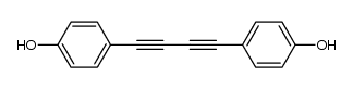 4,4'-(buta-1,3-diyne-1,4-diyl)diphenol结构式