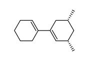 cis-3,5-Dimethylbi-1-cyclohexen-1-yl结构式