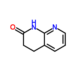 3,4-二氢-1,8-萘啶-2(1H)-酮结构式