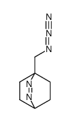 1-(azidomethyl)-2,3-diazabicyclo[2.2.2]oct-2-ene Structure