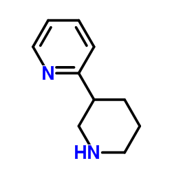 2-(3-哌啶基)吡啶结构式