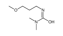 (9CI)-N-(3-甲氧基丙基)-N,N-二甲基-脲结构式