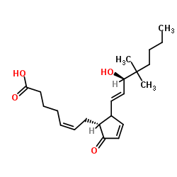 16,16-二甲基前列腺素A2结构式