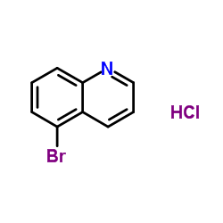 5-Bromoquinoline hydrochloride (1:1) Structure