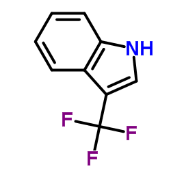 3-Trifluoromethyl-1H-indole Structure