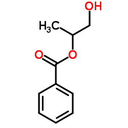 1-羟基-2-苯甲酸丙酯结构式