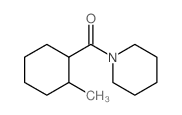 (2-methylcyclohexyl)-(1-piperidyl)methanone结构式