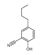5-butyl-2-hydroxybenzonitrile Structure