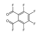 3,4,5,6-tetrafluorophthaloyldifluoride Structure
