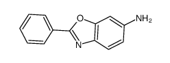 2-苯基-6-氨基苯并噁唑结构式
