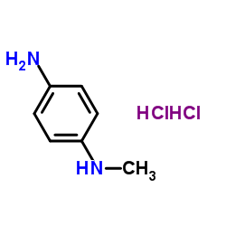 N-甲基对苯二胺二盐酸盐结构式