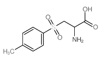 2-amino-3-(4-methylphenyl)sulfonylpropanoic acid Structure