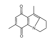 4,7-dimethyl-2,3-dihydro-1H-pyrrolo[1,2-a]indole-5,8-dione Structure