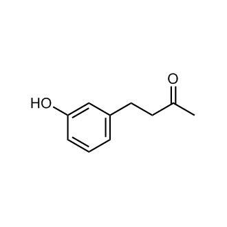 4-(3-羟基苯基)-2-丁酮结构式
