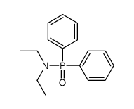 N-diphenylphosphoryl-N-ethylethanamine结构式