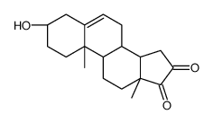 雄甾-5-烯-3beta-ol-16,17二酮结构式