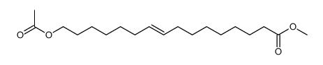 methyl 16-acetyloxyhexadec-9-enoate Structure