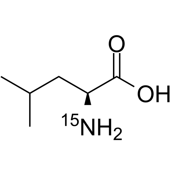 L-Leucine (15N) Structure
