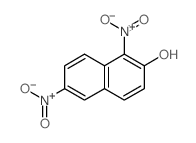 1,6-dinitronaphthalen-2-ol Structure
