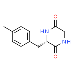 2,5-Piperazinedione, 3-[(4-methylphenyl)methyl]-, (3S)- (9CI) Structure