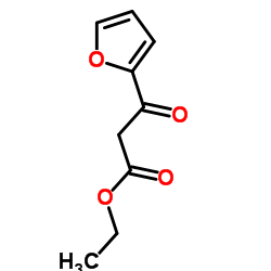 3-(2-糠基)-3-氧丙酸乙酯结构式