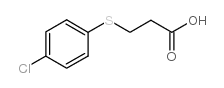 Propanoic acid,3-[(4-chlorophenyl)thio]- picture