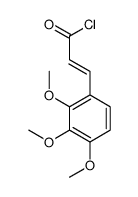 3-(2,3,4-trimethoxyphenyl)prop-2-enoyl chloride结构式