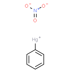 phenylmercuric nitrate, basic Structure