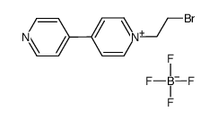 1-bromo-2-(4,4'-dipyridinium)ethane tetrafluoroborate Structure