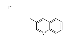 1,3,4-trimethylquinolin-1-ium,iodide结构式