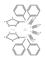 (1,1'-双(二苯基磷)二茂铁)四羰基铬结构式