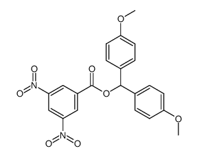 4,4'-dimethoxybenzhydryl 3,5-dinitrobenzoate Structure