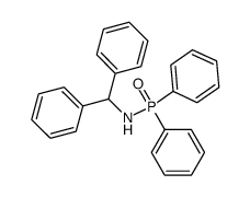 P,P-diphenyl-N-(diphenylmethyl)phosphinic amide Structure
