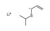 lithium,2-prop-2-enylsulfanylpropane结构式