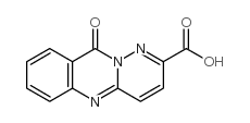10-氧代-10H-吡嗪o[6,1-b]喹唑啉-2-羧酸结构式