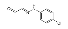 Ethanedial, 1-[2-(4-chlorophenyl)hydrazone] structure