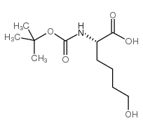 boc-l-6-hydroxynorleucine Structure