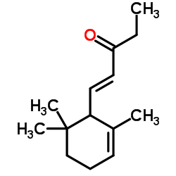 1-Penten-3-one,1-(2,6,6-trimethyl-2-cyclohexen-1-yl)- structure